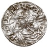 Aethelred II 978-1016, denar typu long cross, Norwich, mincerz Swerting, Aw: Głowa w lewo, EDELRED..