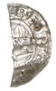 Aethelred II 978-1016, połówka denara typu CRVX, Lincoln?, mincerz Swerting?, Aw: Popiersie w lewo..