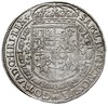 talar 1629, Bydgoszcz, odmiana z herbem podskarbiego pod popiersiem króla, srebro 28.76 g, Dav. 43..