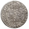 szóstak 1599, Malbork, odmiana z dużą głową króla, końcówka napisu dotyka korony, rzadki, delikatn..