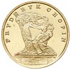 200.000 złotych 1990, Solidarity Mint USA, Fryderyk Chopin, złoto 31.16 g, Parchimowicz 635, wybit..