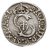 szeląg 1607, Mitawa, Gerbaszewski 2.7.2.2, moneta skorodowana i wyczyszczona, ślady patyny