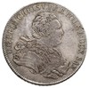 talar 1763, Drezno, na naramienniku zbroi literka S, pod tarczą herbową litery EDC, srebro 27.82 g..