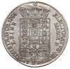 talar 1766, Drezno, Aw: Popiersie i napis, Rw: Tarcza herbowa i napis, srebro 27.85 g, Schnee 1055..