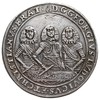 talar 1659, Brzeg, Aw: Półpostacie trzech braci i napis, Rw: Tarcza herbowa i napis, F.u.S. 1778, ..