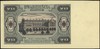 20 złotych 1.07.1948, seria CE, numeracja 0000000, papier żółty ze znakiem wodnym i niebieskimi wł..