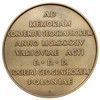 Kongres Geograficzny W Warszawie 1934, medal niesygnowany projektu Hanny Nałkowskiej-Bickowej, Aw:..