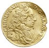 dukat 1699 / AS, Sztokholm, złoto 3.44 g, AAH 4 (R), Fr. 49, Hagander 306, rzadszy rocznik, moneta..