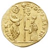 cekin /zecchino/ bez daty, Aw: Doża klęczący przed św. Markiem, Rw: Chrystus w mandorli, złoto 3.4..