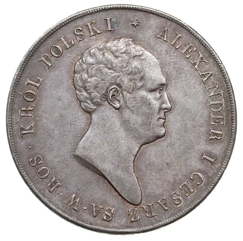 10 złotych 1823, Warszawa, Plage 26, Bitkin 822 (R), rzadkie, patyna