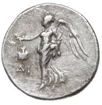 Pamphilia, tetradrachma, ok. 205-100 pne, mennica Sydon, Aw: Głowa Ateny w prawo, Rw: Nike z wieńc..