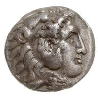Syria, Seleukos I Nikator 312-281 pne, tetradrachma, ok. 311-300 pne, mennica Babilon, Aw: Głowa H..