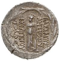Syria, Antioch VII Euergetes 138-129 pne, tetradrachma, po 129 pne, emisja pośmiertna, mennica w K..