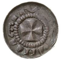 Saksonia, denar krzyżowy XI w., Aw: Krzyż kawalerski, Rw: Krzyż patriarchalny, srebro 1.08 g, Str...