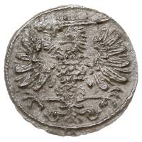 trzeciak 1613, Gdańsk, odmiana z owalną tarczą, rzadki i ładnie zachowany, patyna