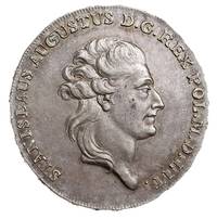 półtalar 1783, Warszawa, srebro 14.03 g, Plage 369, wyśmienicie zachowany, patyna