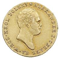 25 złotych 1819, Warszawa, złoto 4.89 g, Plage 14, Bitkin 814 (R), ładna patyna
