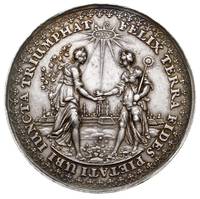 Władysław IV Waza, Błogosławieństwo Pokoju, medal autorstwa Sebastiana Dadlera i Jana Höhna sen. 1..