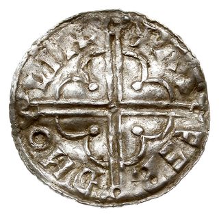 denar, typ Quatrefoil, mennica Lincoln, nieczytelny mincerz, CNVT REX ANGLORVM / PAT-FEP-DMO-LINC, srebro 1.05 g, S. 1157, North 781, BMC VIII
