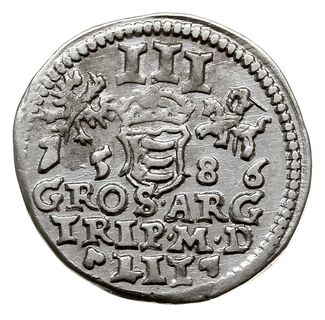 trojak 1586, Wilno, Iger V.86.1.a (R), ale inna 