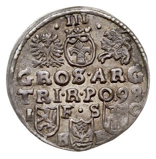 trojak 1598, Bydgoszcz, Iger B.98.1.a (R), bardz