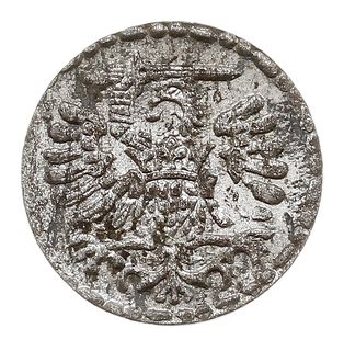 denar 1596, Gdańsk, duże cyfry daty, ładny połys