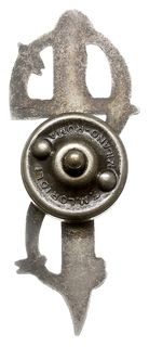 srebrna odznaka szturmowa 3 Dywizji Strzelców Karpackich, tombak srebrzony 49 x 20 mm, Sawicki/Wielechowski ss 517-518, rzadka