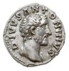 denar pośmiertny, 161, Rzym, Aw: Popiersie cesar