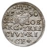 trojak 1590, Ryga, Iger R.90.1.d, Gerbaszewski 2