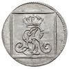 grosz srebrny (srebrnik) 1768, Warszawa, Plage 219, bardzo ładny, dużo blasku menniczego