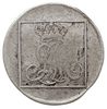 grosz srebrny (srebrnik) 1772, Warszawa, Plage 221, T. 12,w cenniku Berezowskiego 20 złotych, jede..