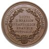 Zofia z hrabiów Branickich hrabini Potocka, medal sygnowany C. RADNITZKY wybity w 1867, Aw: Popier..