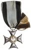 Królestwo Kongresowe 1815-1830, Srebrny Krzyż Virtuti Militari, srebro 38.5 x 38 mm, 14.85 g, tarc..