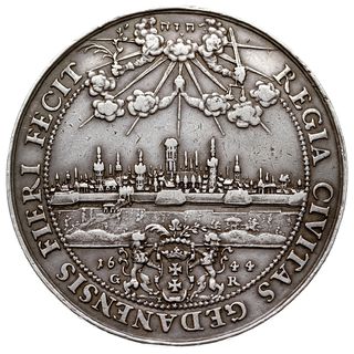 donatywa 1644, Gdańsk, Aw: Półpostać króla, napi