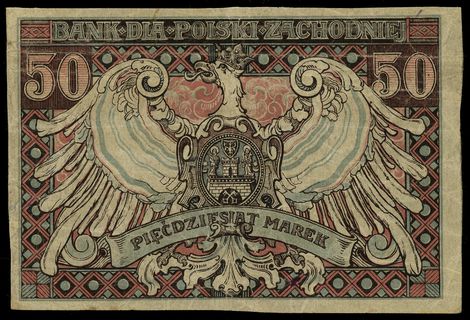 50 marek ważne do 31.12.1919, bez numeracji, Luc