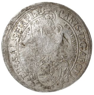 Jefimok 1655 na talarze salzburskim Parysa Lodrona z 1624 roku, srebro 28.82 g, Spasskij 420-425, grynszpan