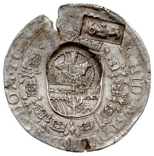 Jefimok 1655 na talarze niderlandzkim Filipa IV z 1636 roku z mennicy Doornik, srebro 28.04 g, Spasskij 704 (ale nie notuje tego rocznika), rzadki, grynszpan