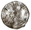 Naśladownictwo denarów anglosaskich typu long cross Aethelreda, ok. 995-1005, Sigtuna, Aw: Popiers..