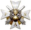 odznaka pamiątkowa oficerska 1 Pułku Artylerii N