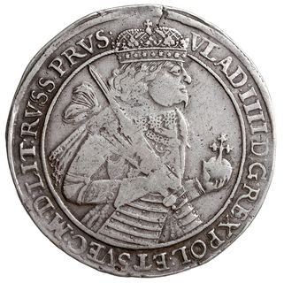 talar 1640, Toruń, Aw: Półpostać króla w prawo i