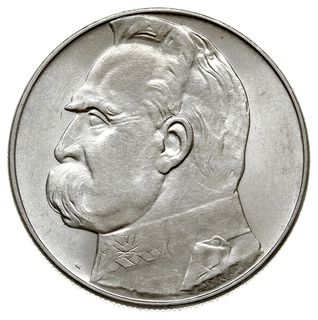 10 złotych 1938, Warszawa, J. Piłsudski, Parchim