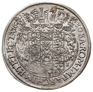 Jan Jerzy I 1611-1656, talar 1630 HI, Drezno, srebro 28.85 g, Dav. 7601, Kahnt 158, Schnee 845