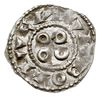 Raimond-Berenger 1023-1067, denar, Aw: Krzyż, BERINGARI, Rw: Cztery kółka, NARBONA C, srebro 1.02 ..