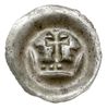 brakteat typu Korona”, ok. 1287-1297, Korona z d