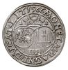 czworak 1566, Wilno, odmiana z nieco większą Pogonią na rewersie, Ivanauskas 10SA17-3, na awersie ..