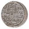 trojak 1619, Ryga, średnia głowa króla i gwiazdk