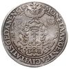 talar 1649, Gdańsk, Aw: Popiersie króla z dużą głową w prawo i napis wokoło, Rw: Herb Gdańska w oz..