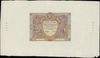 próba kolorystyki strony głównej banknotu 50 złotych 28.08.1925, bez oznaczenia serii i numeracji,..
