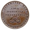 Józef Łukasiewicz -medal sygnowany W A MALINOWSKI wybity w 1878 r., Aw: Popiersie 3/4 w prawo i na..