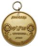 I Tour de Pologne, -medal złoty z uszkiem, sygnowany A Nagalski, przyznany przez redakcję Przeglad..